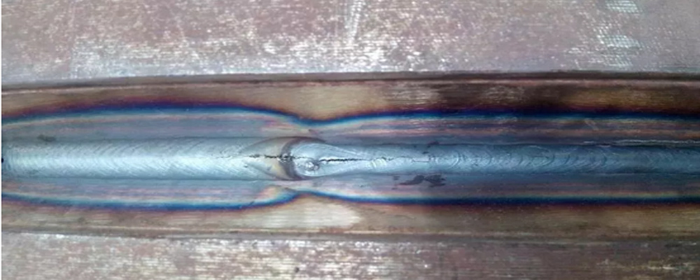 longitudinal cracks in weld
